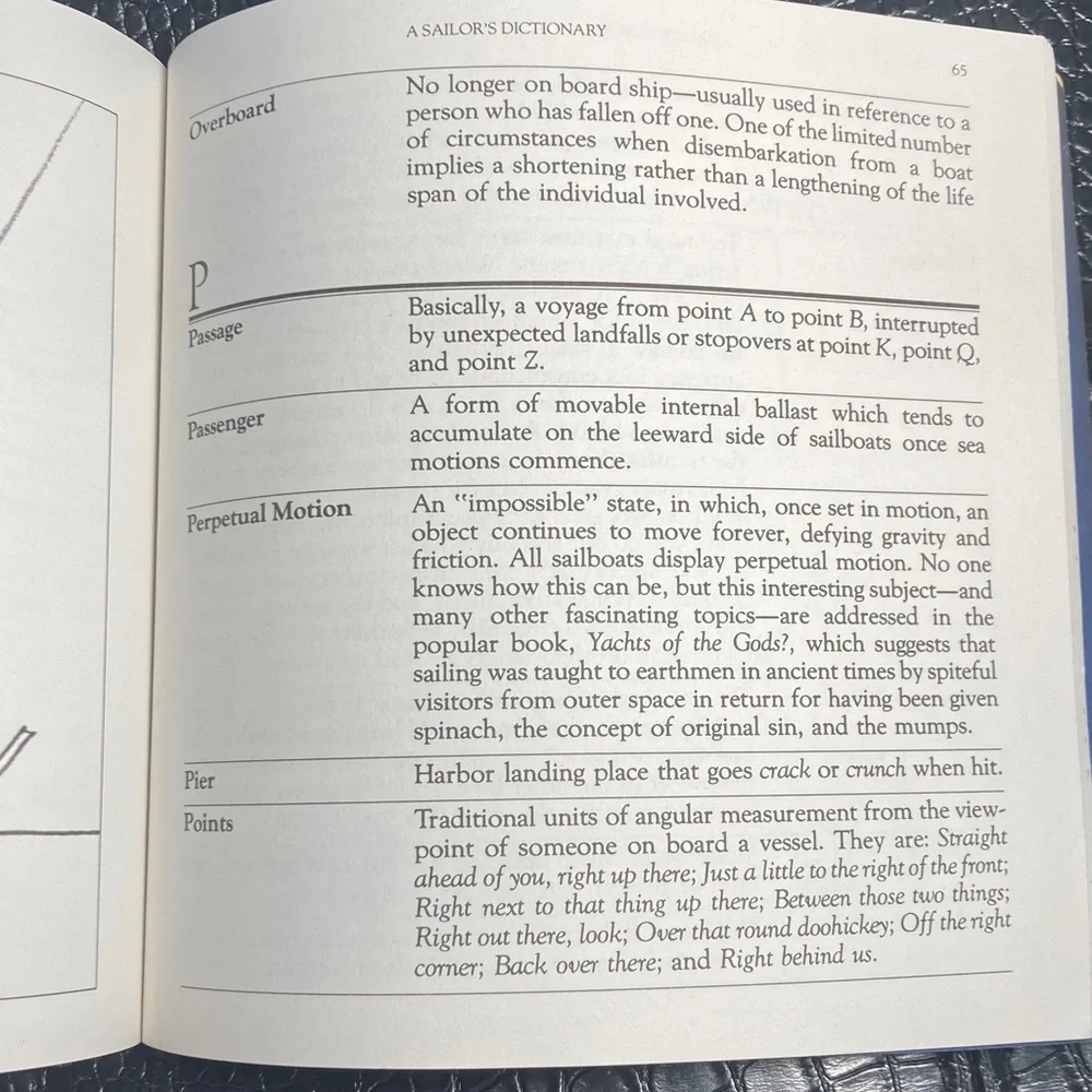 Hobby Book: A‎ Sailor’s Dictionary by Beard and McKie (98)… Humorous Gift!